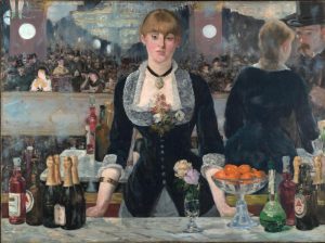 Edouard Manet, A Bar at the Folie-Bergère, 1882