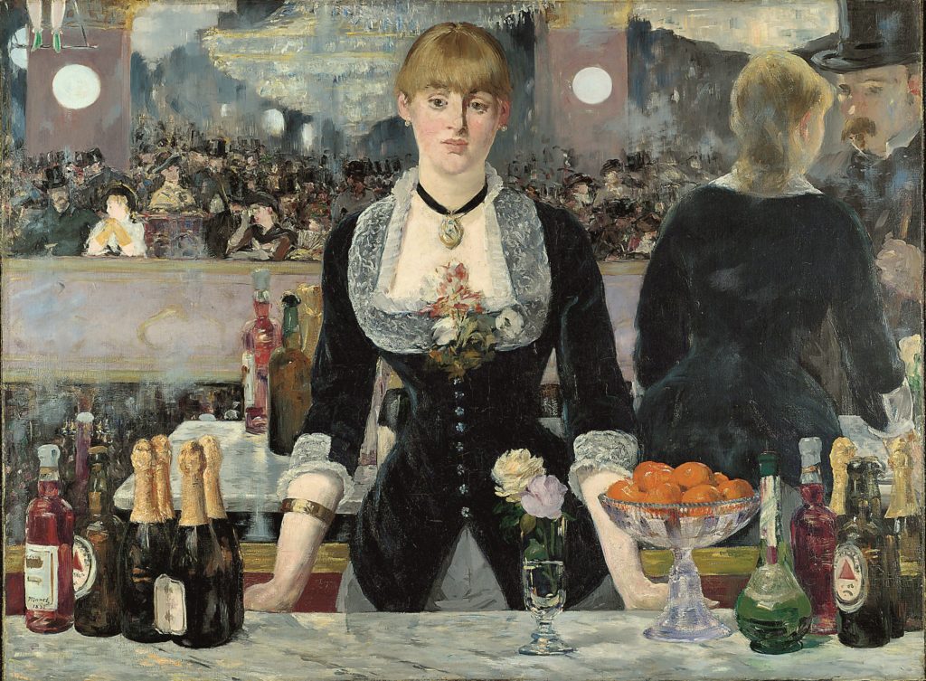 edouard Manet (1832 – 1883), A Bar at the Folies-Bergère, 1882, The Courtauld Gallery, London