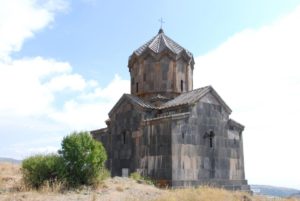 front view Amberd Church, Armenia