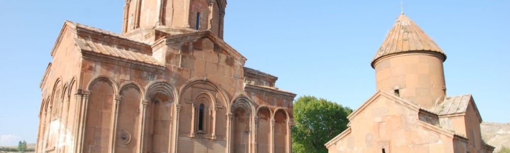 side view Marmashen Monastery, Armenia
