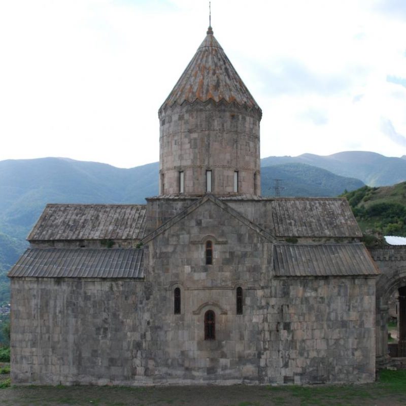 front view Tatev Monastery, Armenia