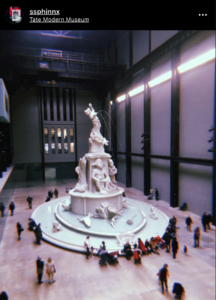 Image taken at the Tate Modern in London, from Instagram