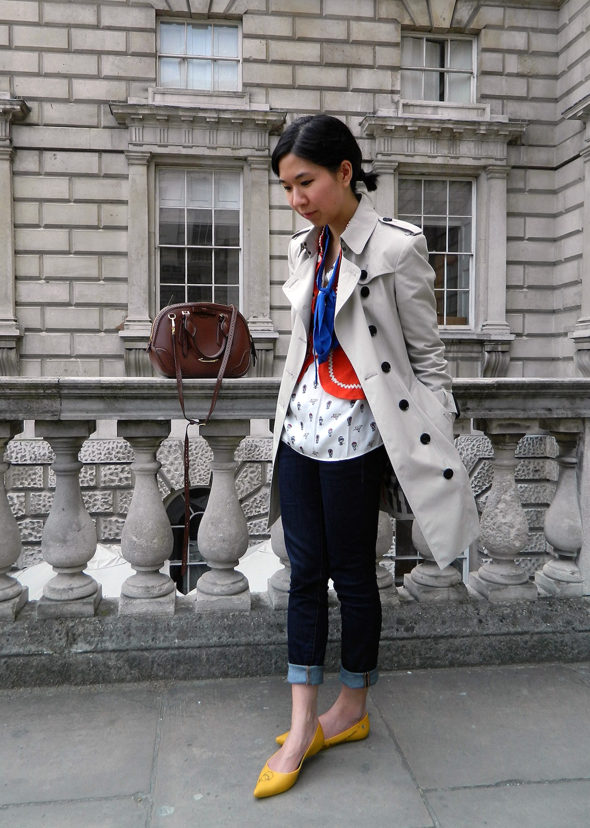 Perfecting the art of layering. 