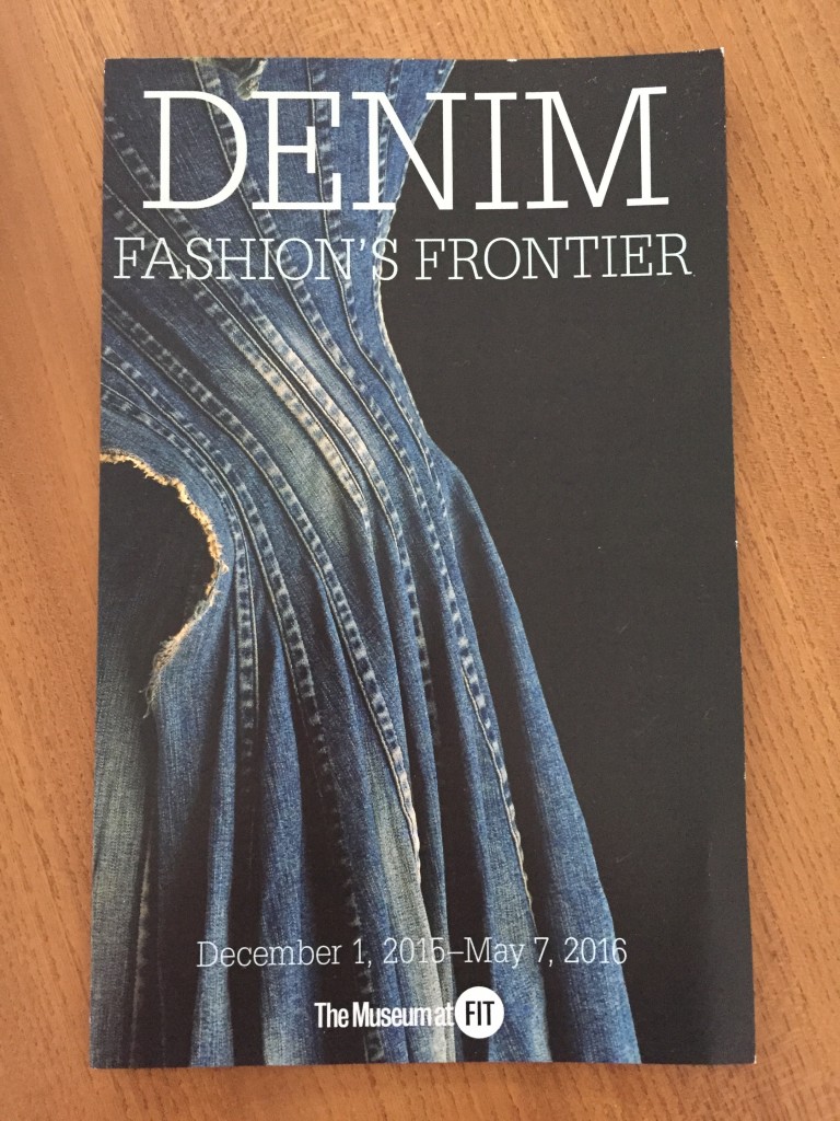 Denim: Fashions Frontier exhibition. Leaflet.