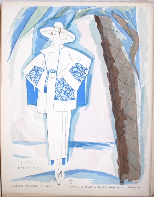 Benito, "A Las Baleares", 1921, All images History of Dress Collections, Courtauld Institute of Art