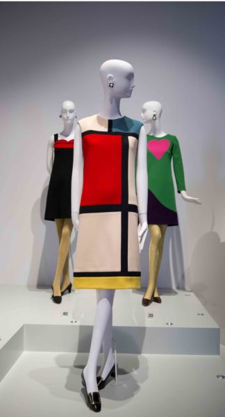 Yves Saint Laurent 'Mondrian Dress', at the Bowes Museum 2016