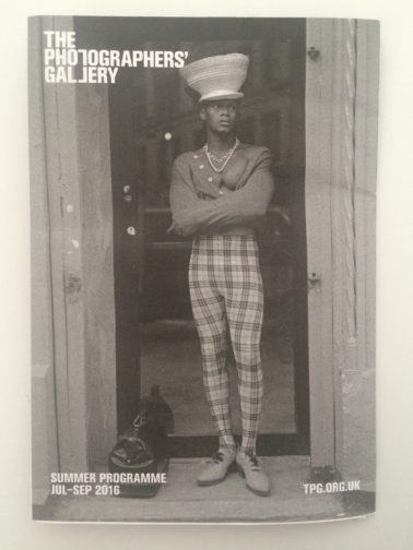 Young Man in Plaid, NYC, 1991 by Jeffrey Hansen Scales on the cover of the PG’s programme. 