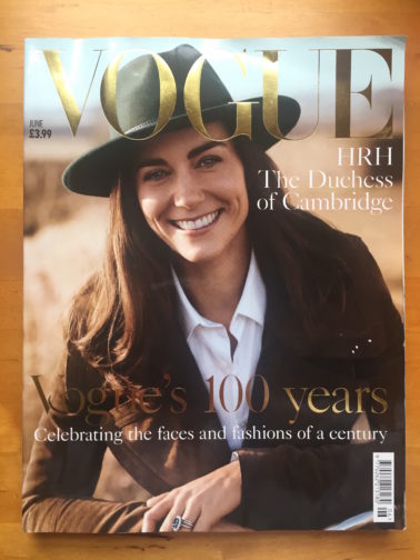 Cover of Vogue Centenary Issue, June 2016