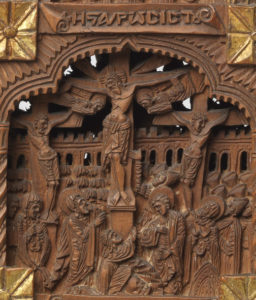 athos cross detail, crucifixion