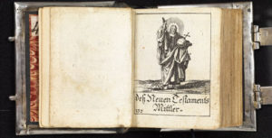 minature bible, title page