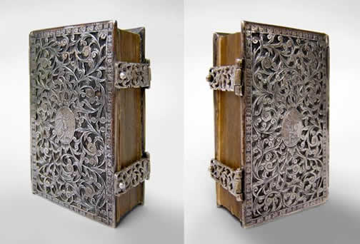 Prayerbook (front and back),