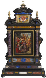 An intricate 17th century frame object