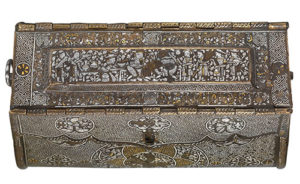 Islamic metal work bag view from the top