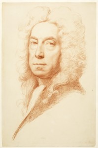 Self portrait in a wig of Jonathan Richardson the Elder