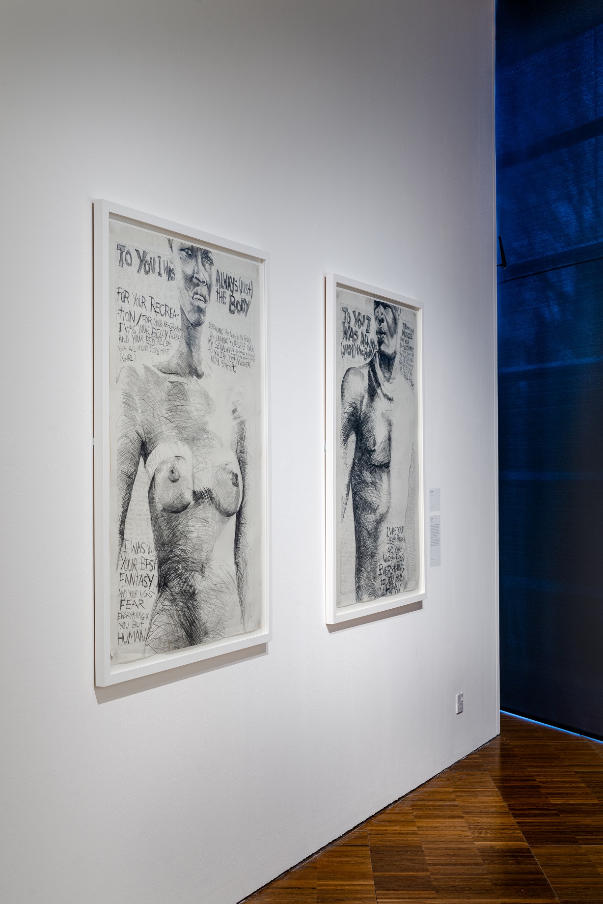 Keith Piper, Body Type 1 and 2, 1982