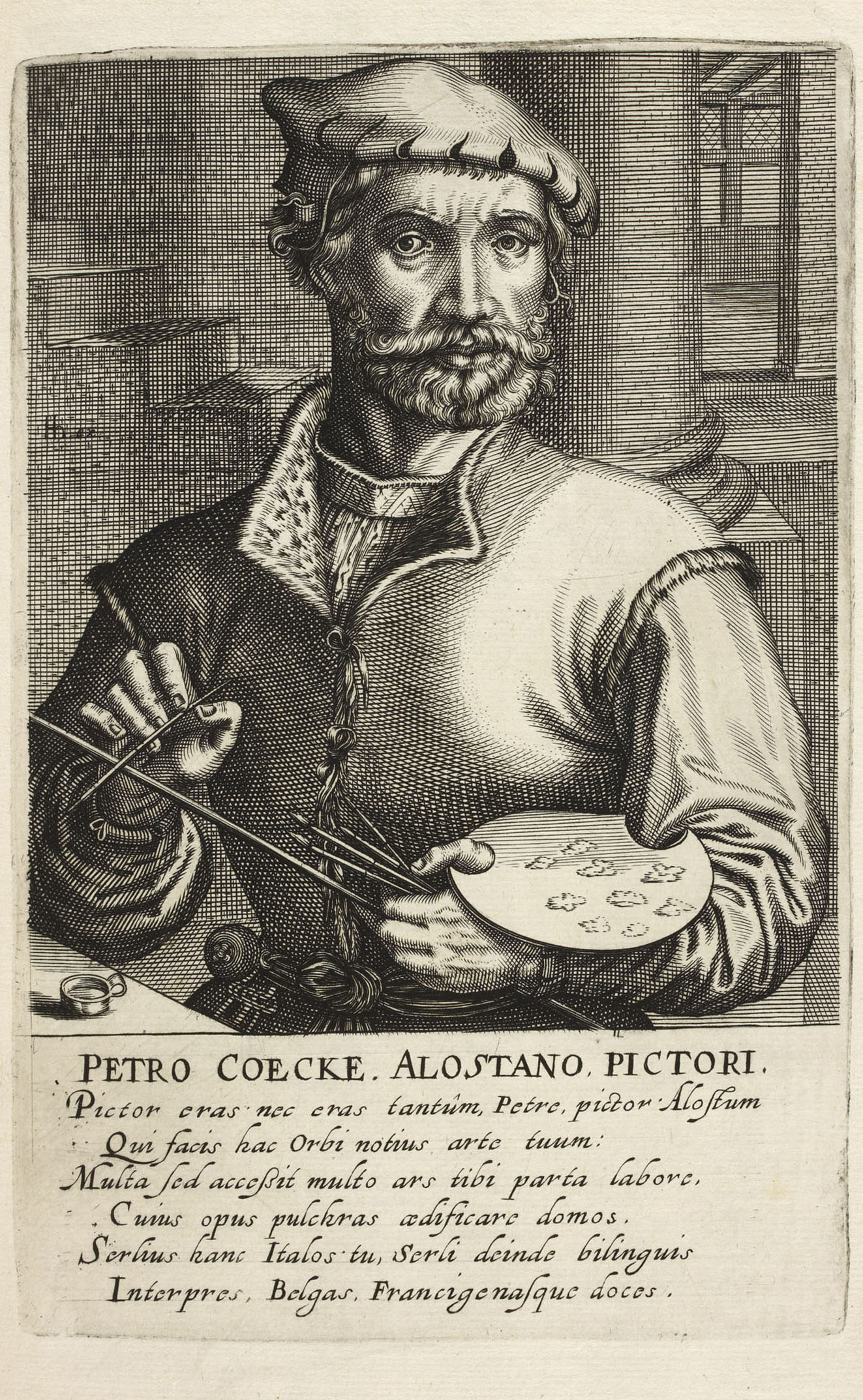 Pieter Coecke van Aelst engraving