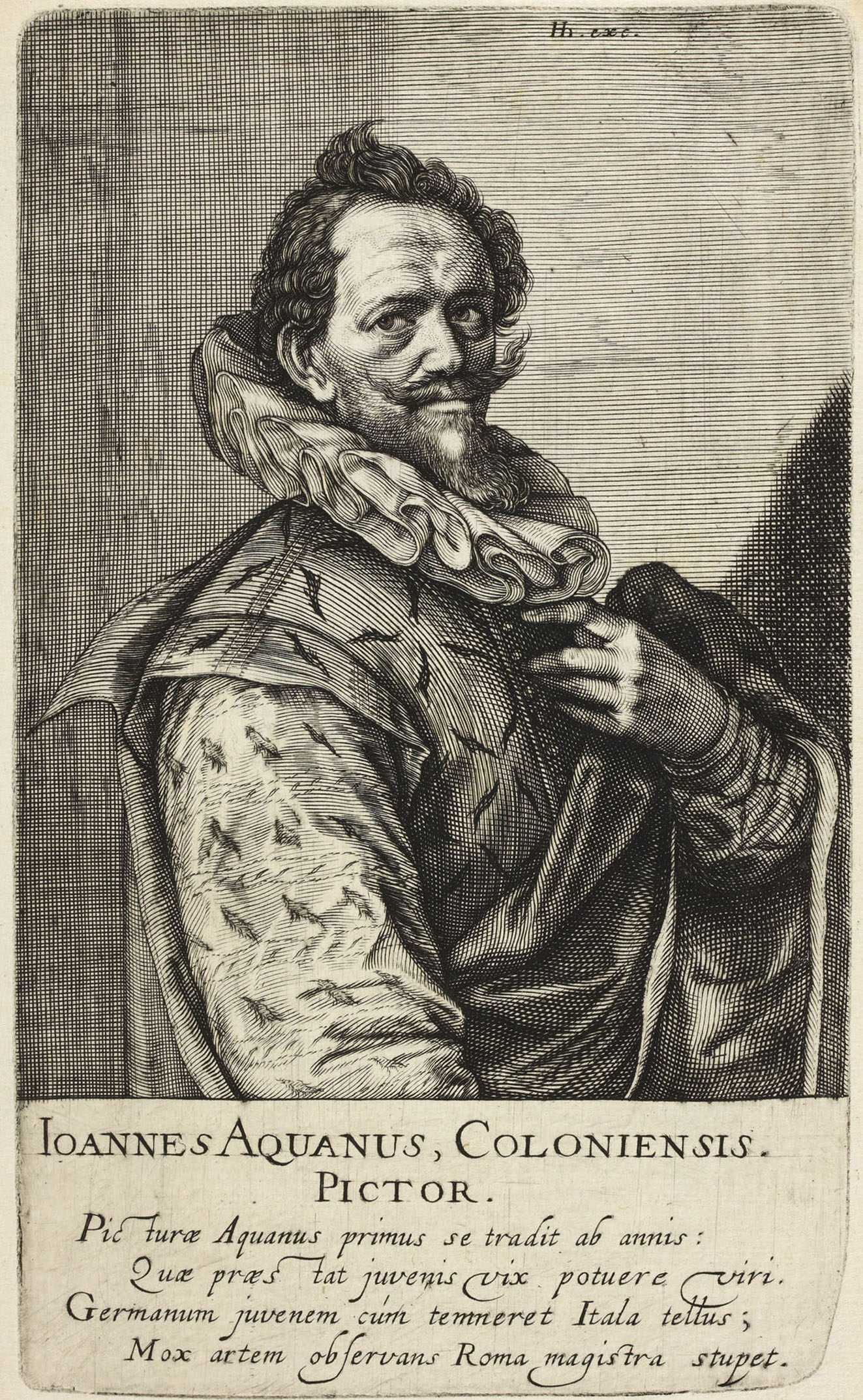 Hans von Aachen engraving