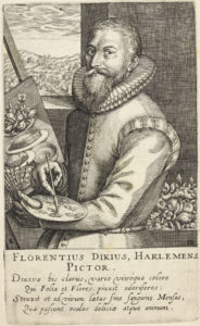 engraving of Floris Van Dijck
