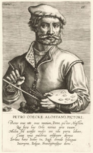 engraving of Pieter Coecke van Aelst