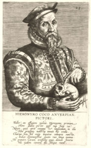engraving of Hieronymus Cock